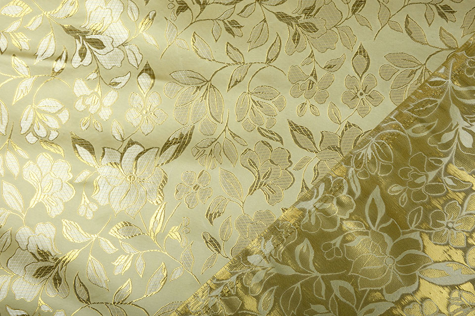 Brocade Flower Abigail Gold