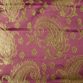 Brocade Katherine Paisley Bordeaux