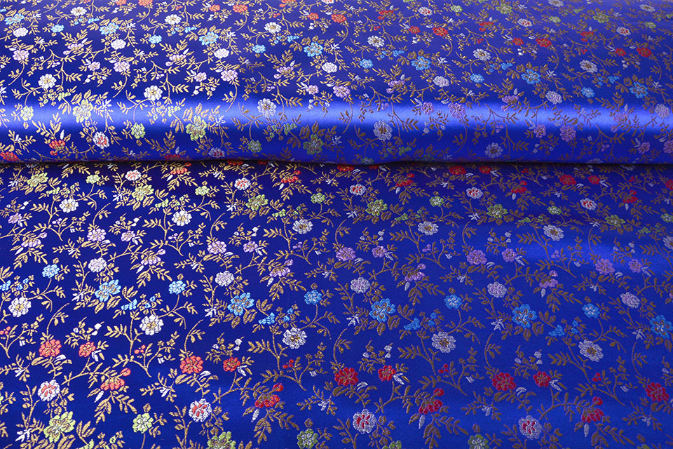 Brocade Maua Madogo Blue