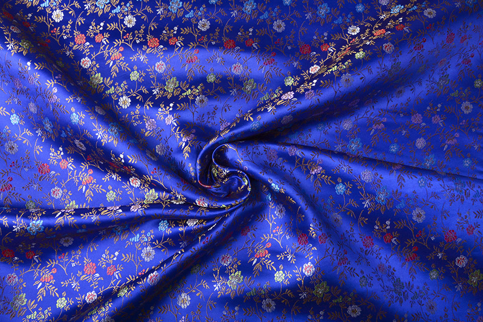 Brocade Maua Madogo Blue