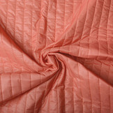 Double Sided Quilted Jacket Fabric Coral