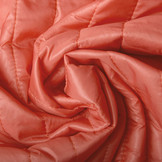 Double Sided Quilted Jacket Fabric Coral