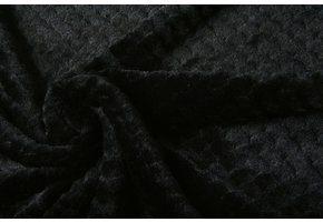 Zeemeermin Teddy Stof  Zwart