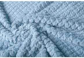 Meerjungfrau Teddystoff Babyblau