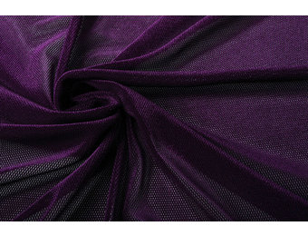 Samt Feiner Gaze Lila