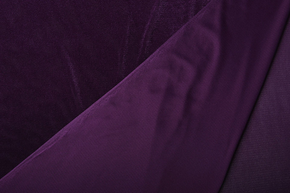 Velours Fijne Gaas Paars