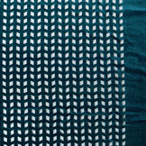 Velours Mesh Checks Petrol