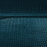 Velours Mazen Ruit Petrol