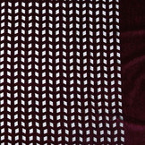 Velours Mesh Checks Bordeaux