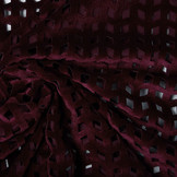 Velours Mazen Ruit Bordeaux