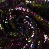 Sequins Rainbow on Jersey