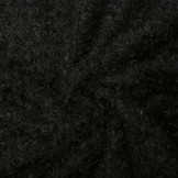 Fancy Bouclé Glitzer Schwarz