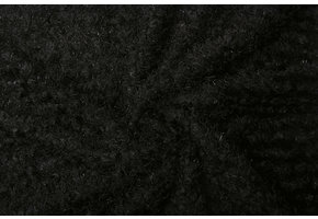 Fancy Bouclé Glitter Black