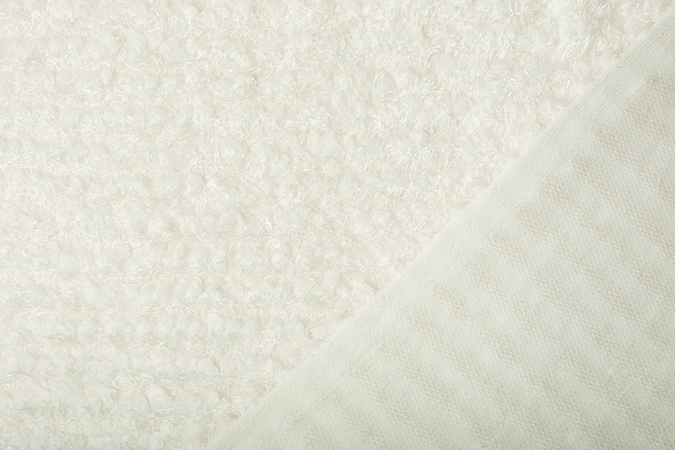 Fancy Bouclé Glitzer Off White