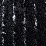 Fine Tulle 3D Stripes Black
