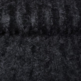 Fine Tulle 3D Stripes Black