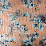 Brocade Wave Motif Lilio Peach