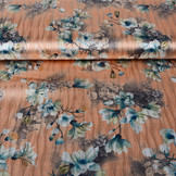 Brokaat Golfmotief Lilio Peach