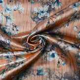 Brocade Wave Motif Lilio Peach