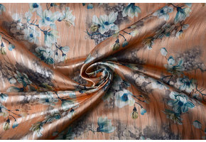 Brocade Wave Motif Lilio Peach