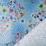 Brokaat Ruitmotief Timanti Blauw