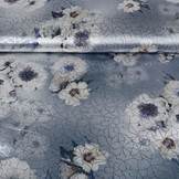 Brokaat Siermotief Kiemura Licht Mauve