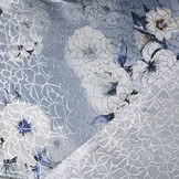 Brokaat Siermotief Kiemura Licht Mauve