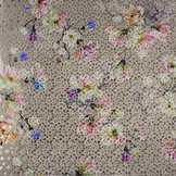 Brokaat Ruitmotief Timanti Taupe