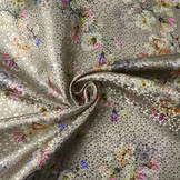 Brocade Diamond Motif Timanti Taupe