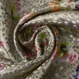 Brocade Diamond Motif Timanti Taupe