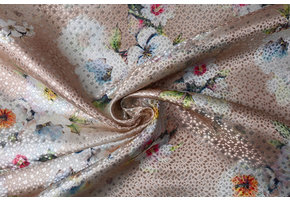 Brocade Diamond Motif Timanti Powder Pink