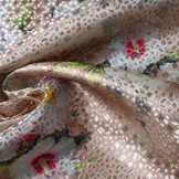 Brokaat Ruitmotief Timanti Poeder Roze