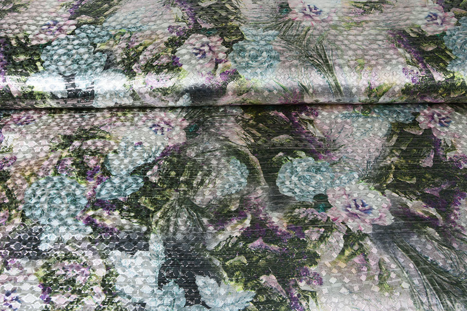 Brocade Diamond Motif Timanti Multi 3