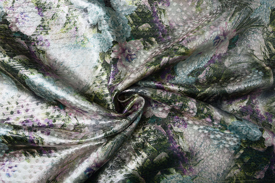 Brocade Diamond Motif Timanti Multi 3