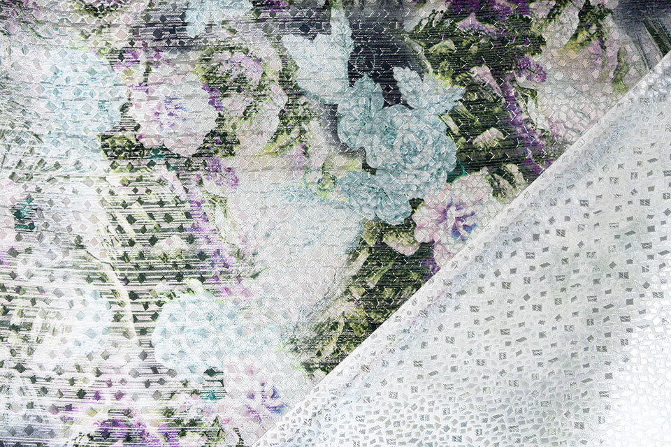 Brocade Diamond Motif Timanti Multi 3