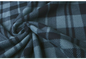 Printed Polar Checkered Jeans