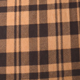 Printed Polar Checkered Warm Orange