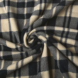 Printed Polar Checkered Beige