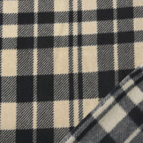 Printed Polar Checkered Beige