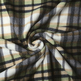 Printed Polar Checkered Green