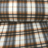 Printed Polar Checkered Orange