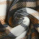 Printed Polar Checkered Orange