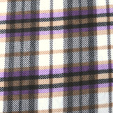 Printed Polar Checkered Puple