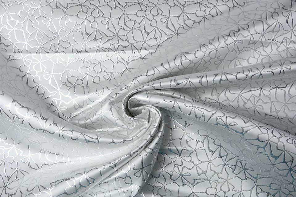 Brocade Ornamental Motif Kiemura Silver