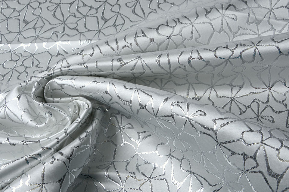 Brocade Ornamental Motif Kiemura Silver