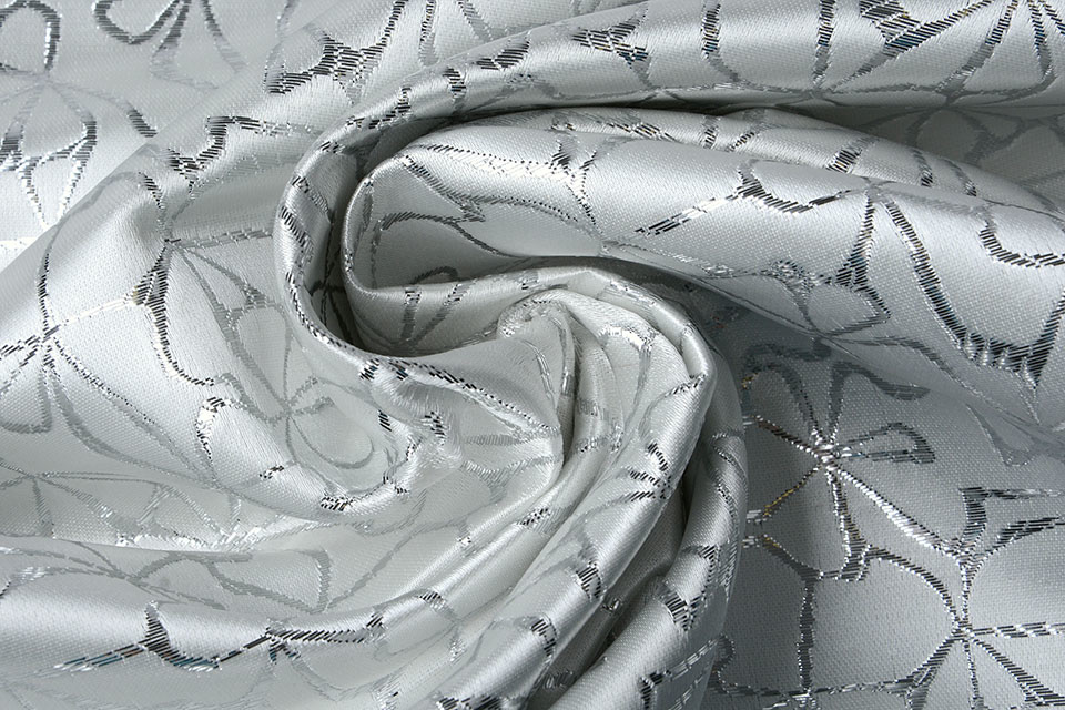 Brocade Ornamental Motif Kiemura Silver