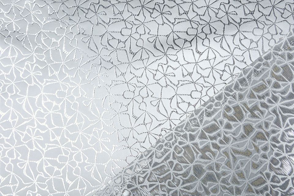 Brocade Ornamental Motif Kiemura Silver