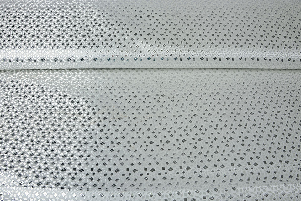 Brocade Diamond Motif Timanti Silver