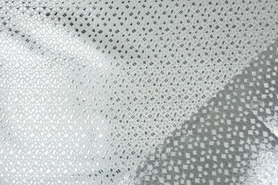 Brocade Diamond Motif Timanti Silver