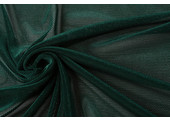 Samt Feiner Gaze Dunkelgrün